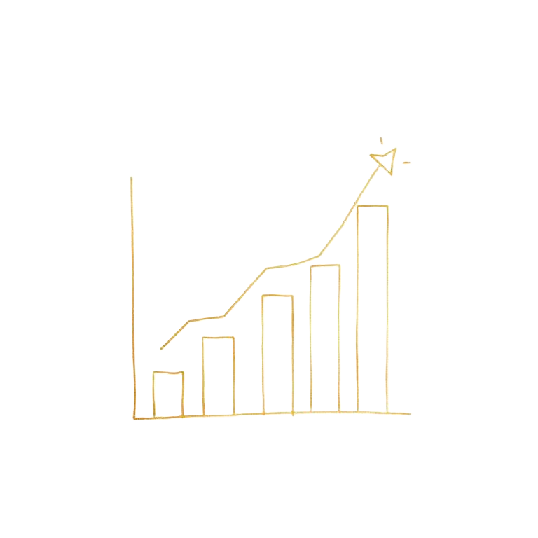 Illustration au trait — Reporting & optimisation